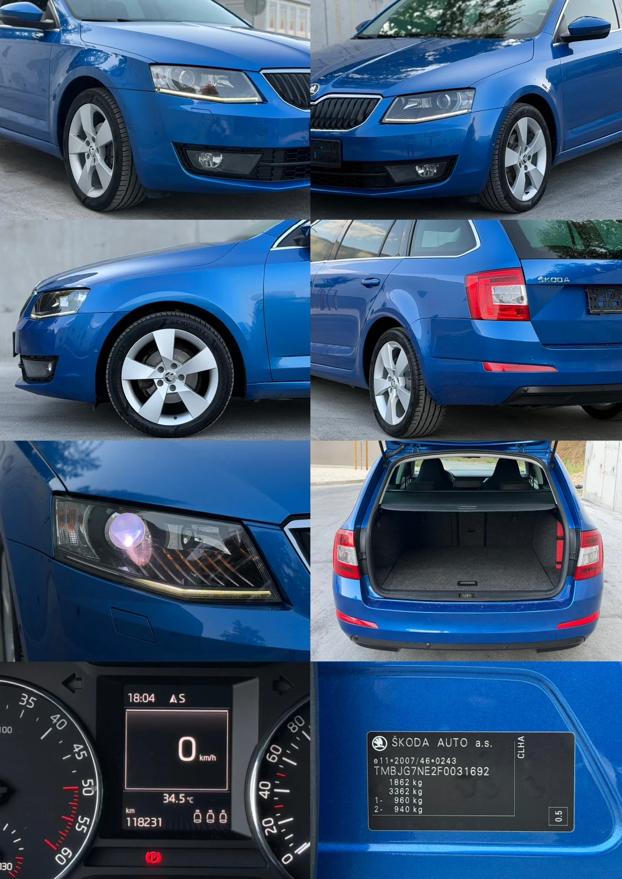 Skoda Octavia 1.6TDi 105�� * 118��* * �������� �������*  | Mobile.bg � ����������� 9