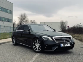 Mercedes-Benz S 63 AMG ЛИЗИНГ/FULL/4Matic/Long/AMG/Burmester/3xTV, снимка 2