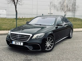 Mercedes-Benz S 63 AMG FULL/4Matic/Long/AMG/Burmester/Chauffer/3xTV, снимка 1