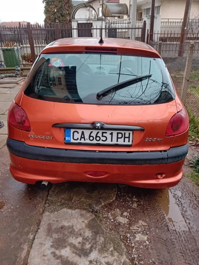 Peugeot 206, снимка 4 - Автомобили и джипове - 48382984