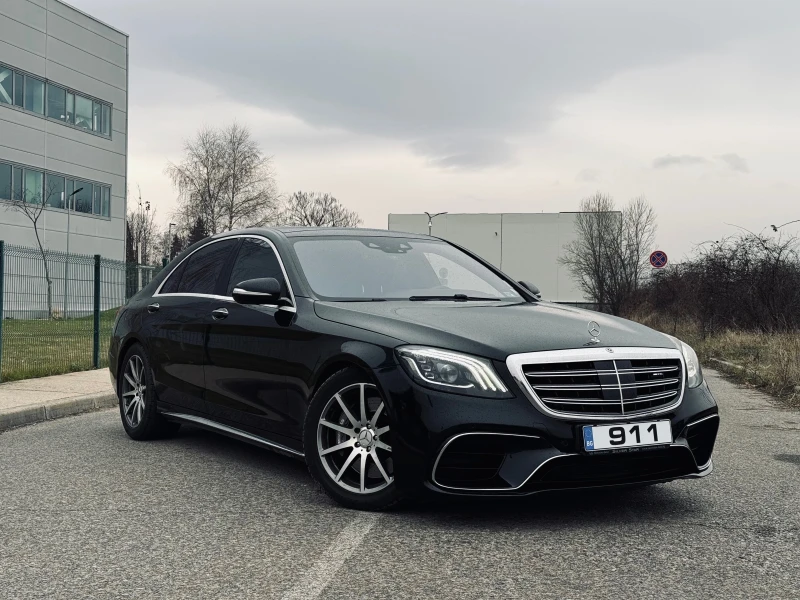 Mercedes-Benz S 63 AMG FULL/4Matic/Long/AMG/Burmester/Chauffer/3xTV, снимка 2 - Автомобили и джипове - 49521725