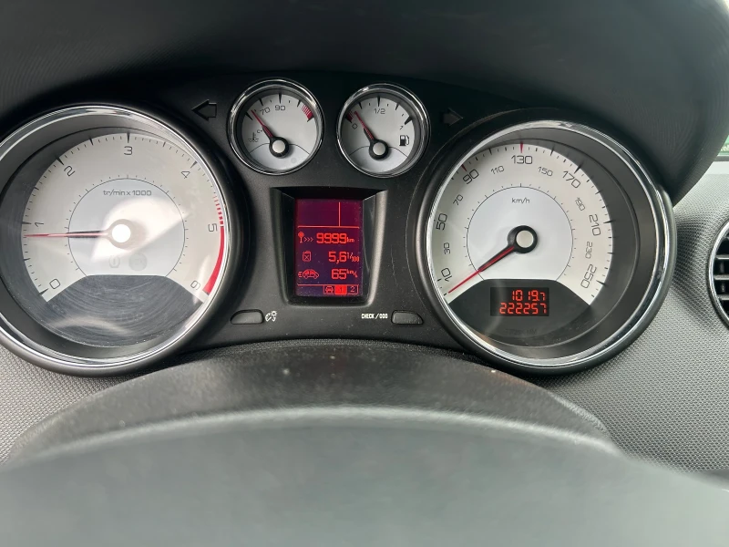 Peugeot 308 1.6Hdi92P.s N1, снимка 16 - Автомобили и джипове - 53479414