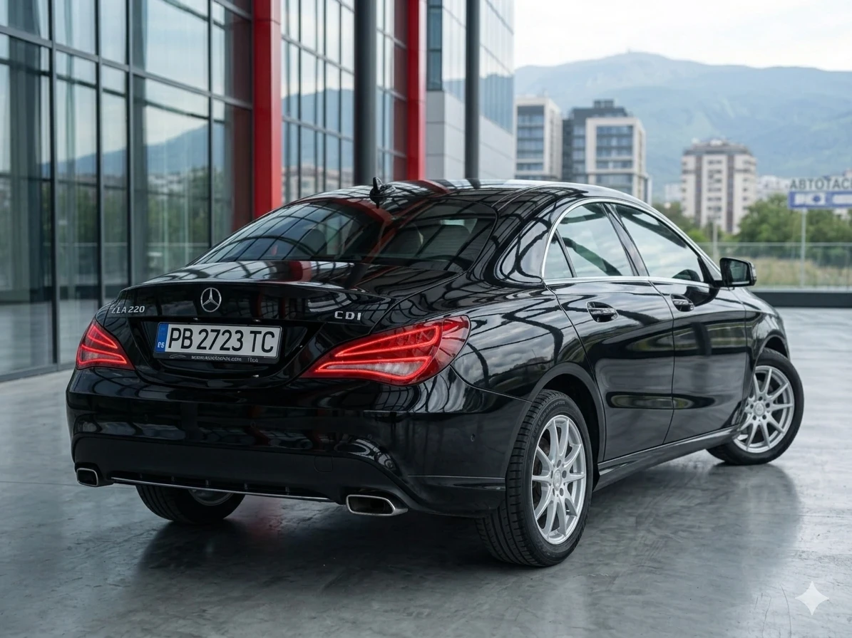 Mercedes-Benz CLA 220, снимка 2 - Автомобили и джипове - 54714373