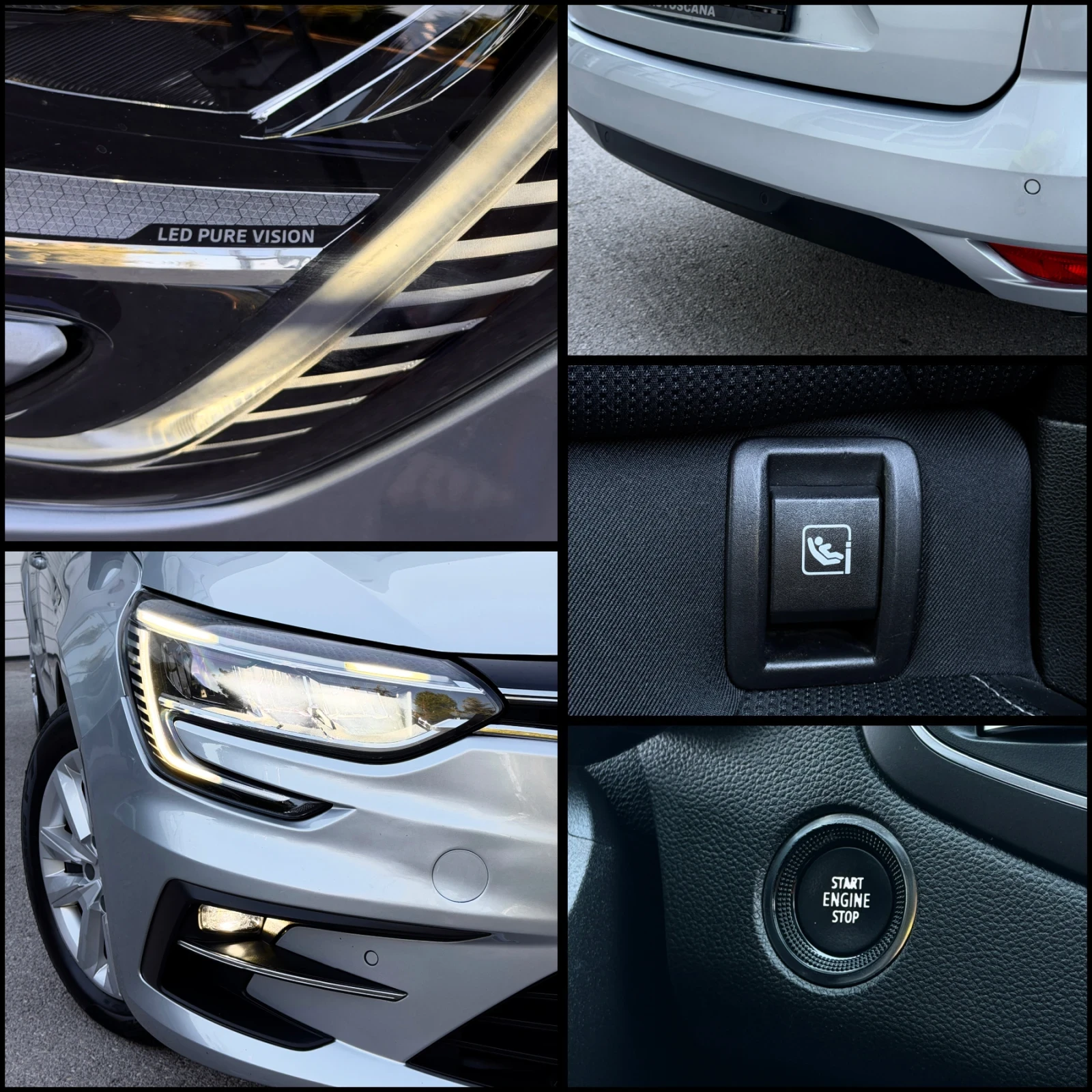 Renault Megane 58000км / keyless / Автоматик, снимка 14 - Автомобили и джипове - 55694533