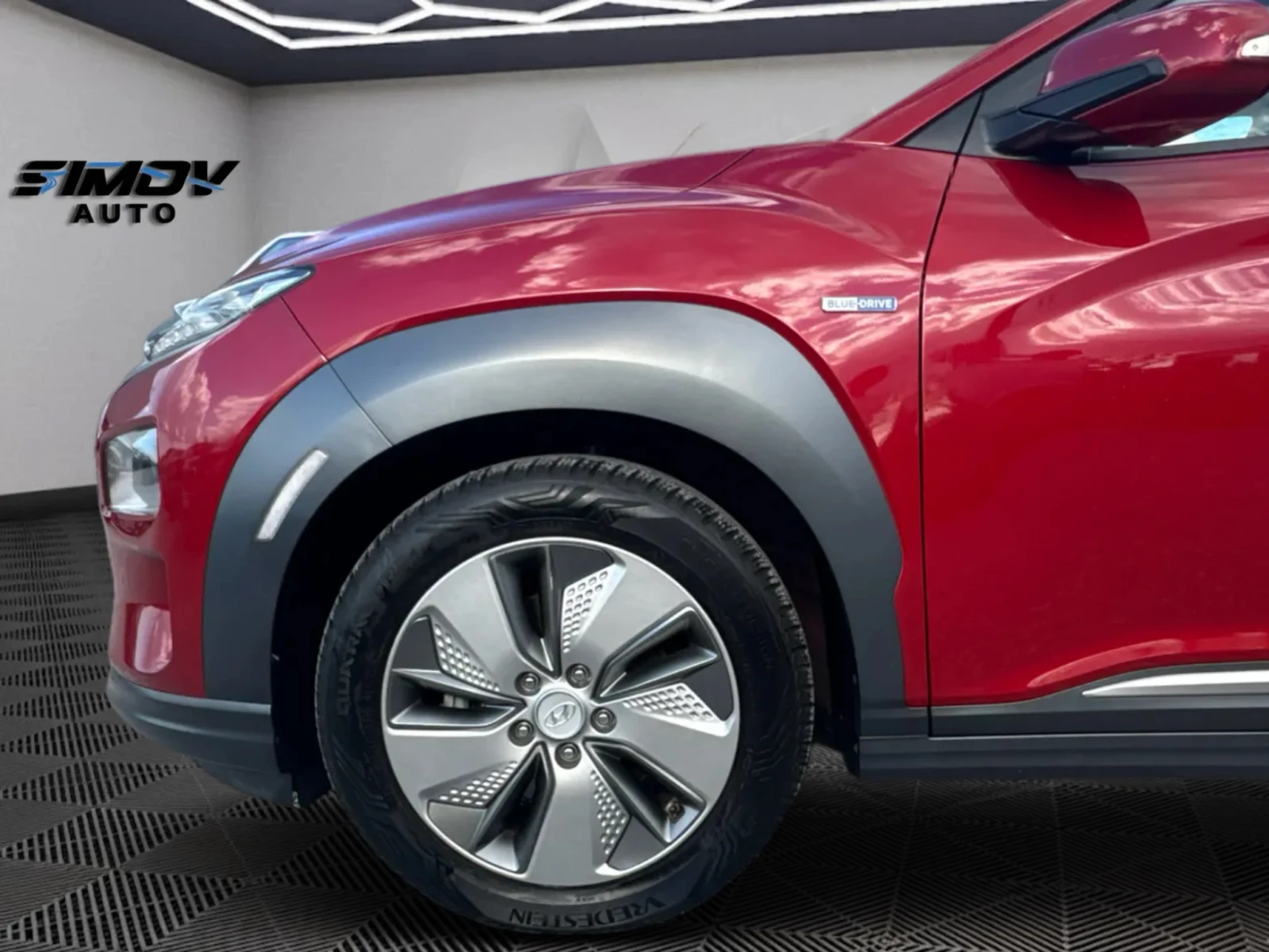 Hyundai Kona 64KWH 204КС. PREMIUM KRELL ДИСТРОНИК ОБДУХВАНЕ, снимка 16 - Автомобили и джипове - 54916973
