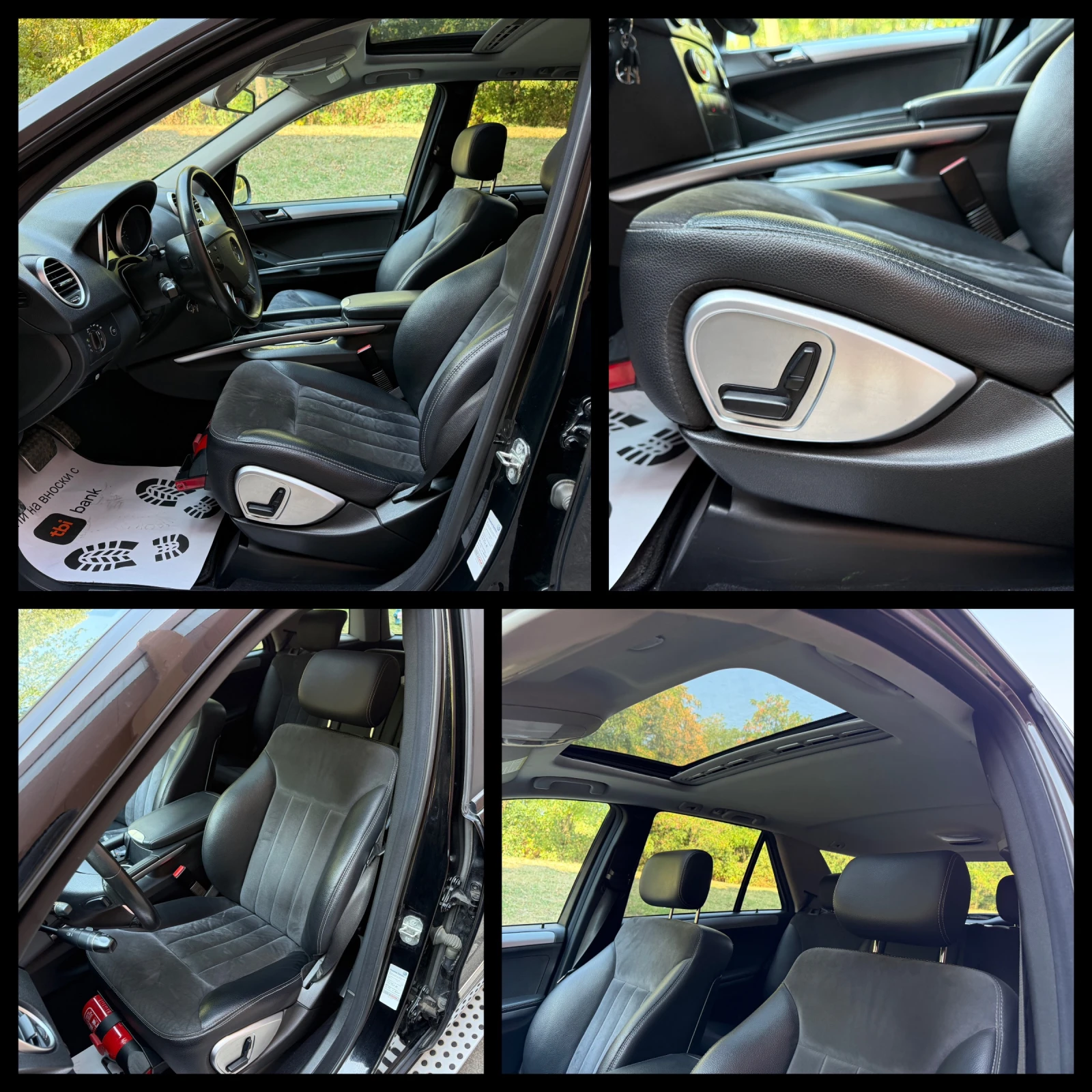 Mercedes-Benz ML 320 4MATIC | AIRMATIC | Люк | Подгрев | , снимка 8 - Автомобили и джипове - 55754171