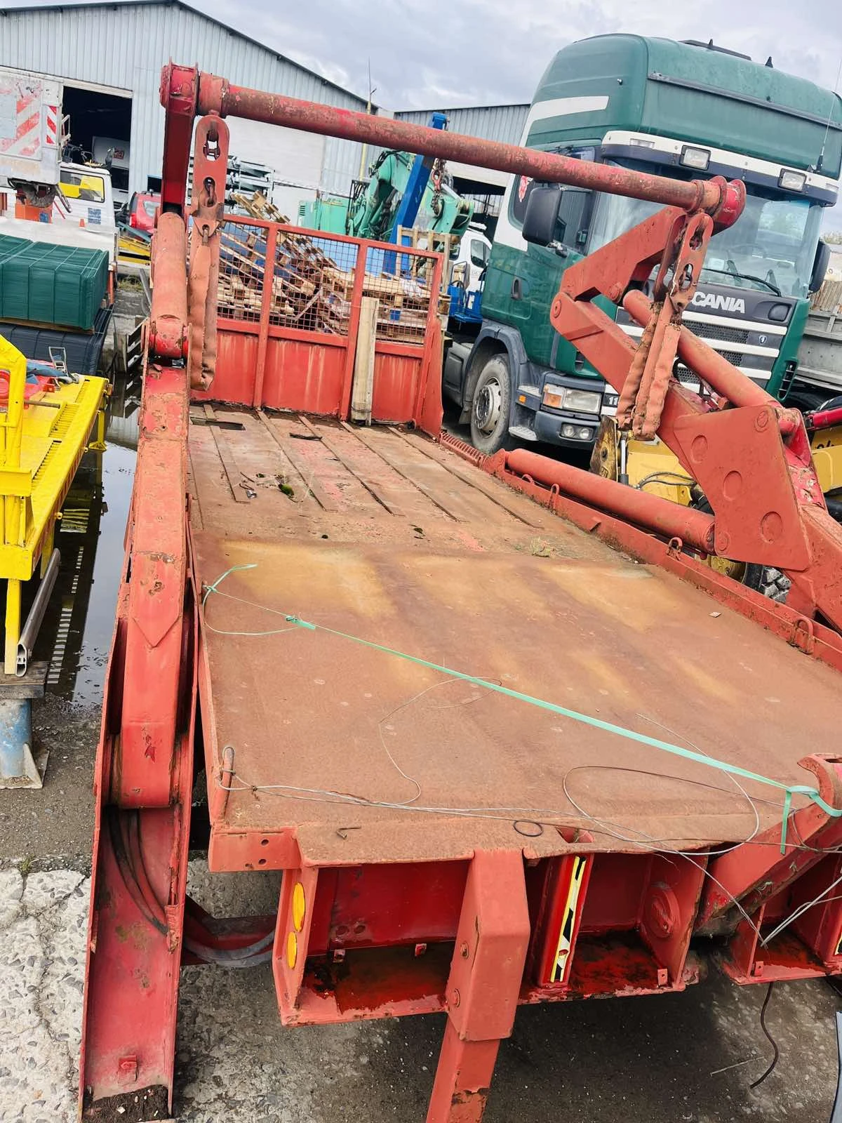 Mercedes-Benz Actros Разтегателно устройство за 2бр контейнера. - изображение 2