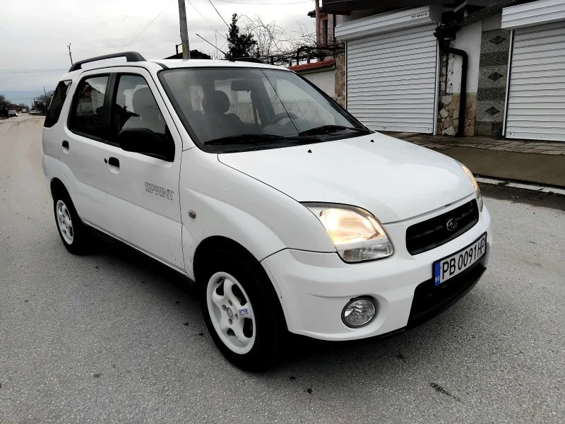 Subaru G3x justy 1.3ik.4+ 4, КЛИМАТИК. 2005г , снимка 4 - Автомобили и джипове - 53286541