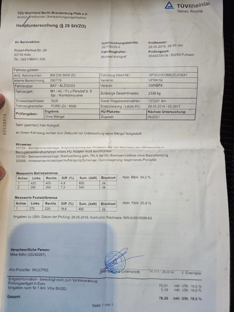 Ford Mondeo TITANIUM, снимка 12 - Автомобили и джипове - 53513394