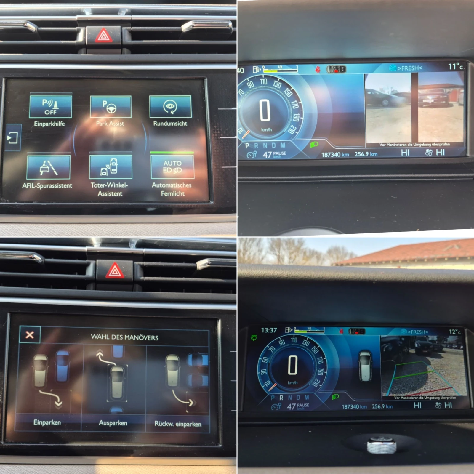 Citroen Grand C4 Picasso EXCLUSIVE 2.0HDI 150HP AUTOMATIC, снимка 12 - Автомобили и джипове - 53715317