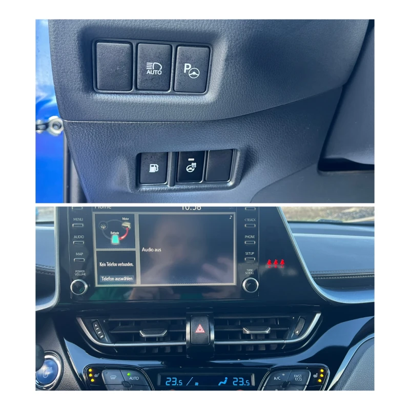 Toyota C-HR 2.0 HYBRID 184K.C BI COLOR LED ГЕРМАНИЯ, снимка 16 - Автомобили и джипове - 51503160