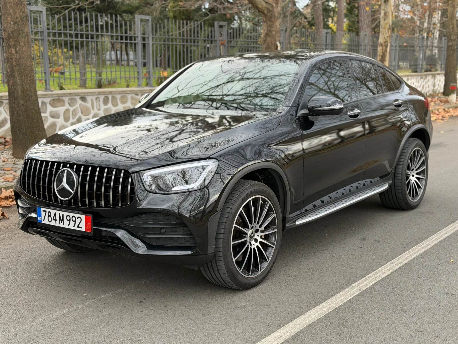 Mercedes-Benz GLC 300 Amg line* Coupe* Burmeister* Headup* Шибедах* 4mat, снимка 1