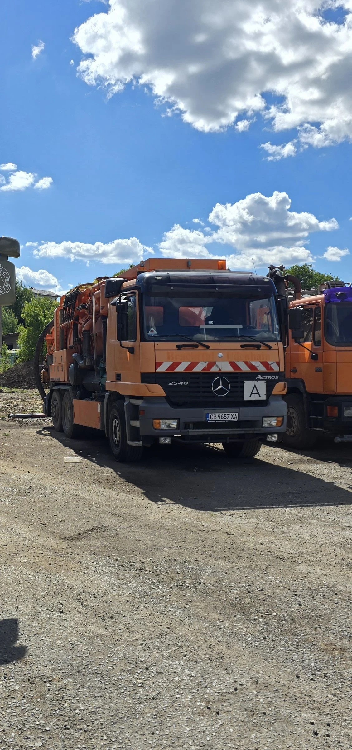 Mercedes-Benz 25482 Каналопочистващ