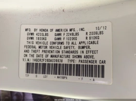 Honda Accord 2.4L I-4 DI, DOHC, VVT, 185HP Front Wheel Drive - 7000 € / 13690.81 лв. - 53440077 9