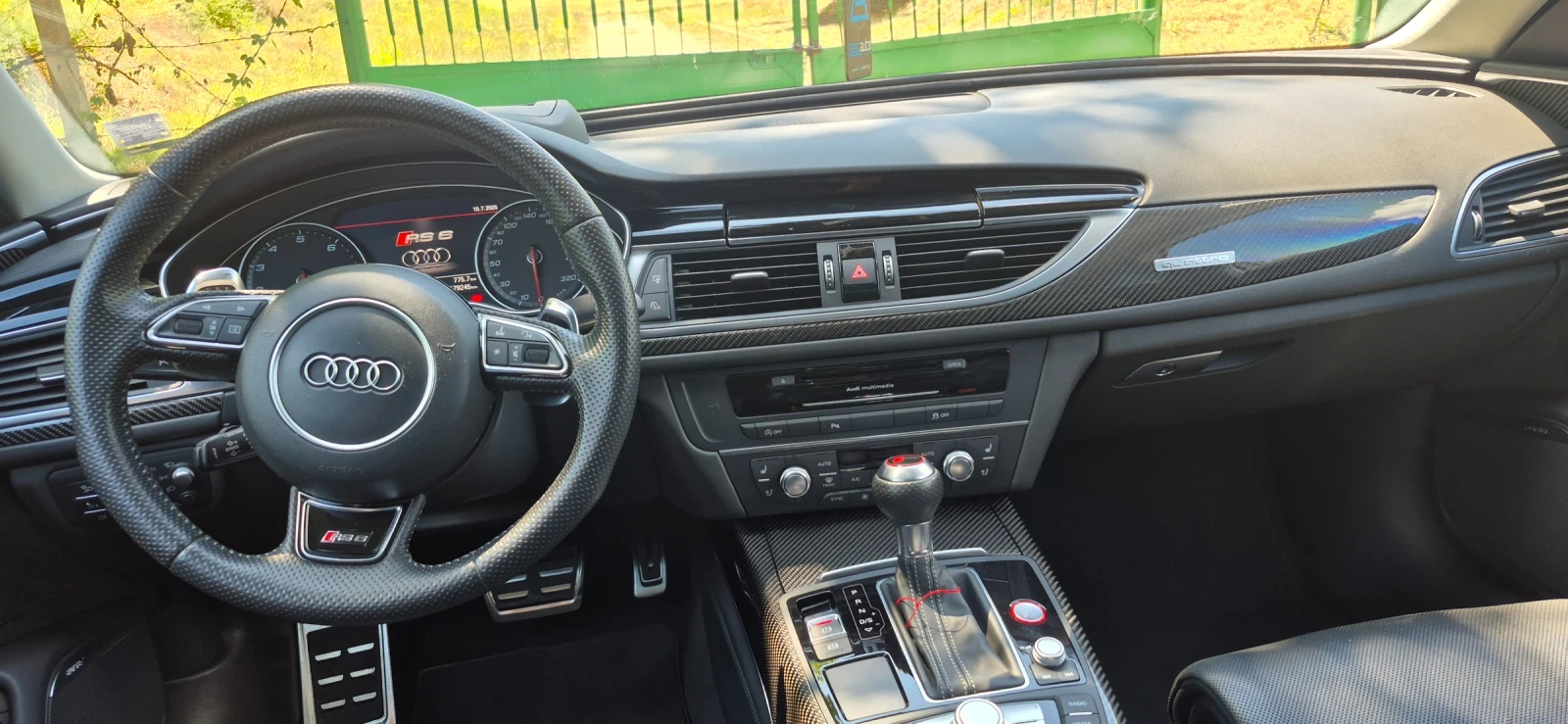 Audi Rs6 MATRIX CARBON CERAMICA PANORAMA  | Mobile.bg   10