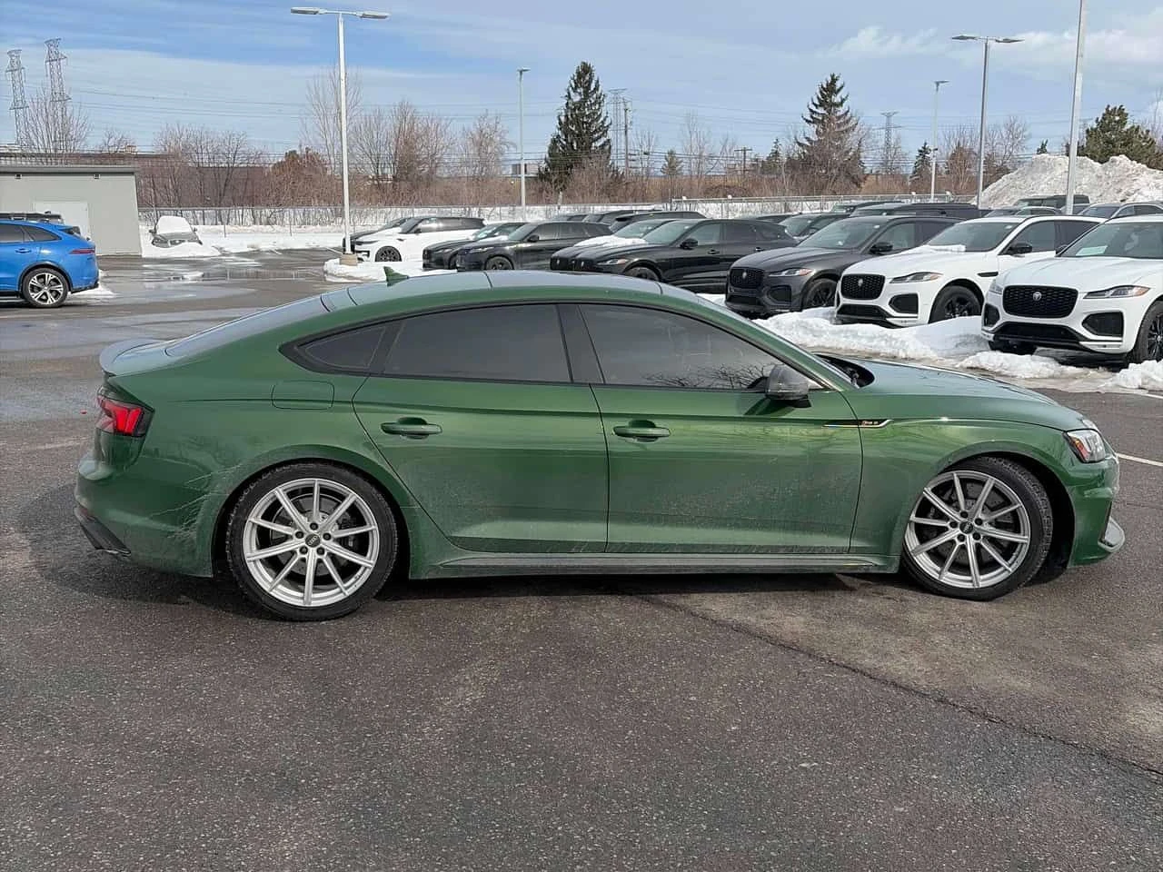 Audi Rs5 2.9 TFSI/SONOMA GREEN/360/PANO/ГУМИ+ ДЖАНТИ  - изображение 4