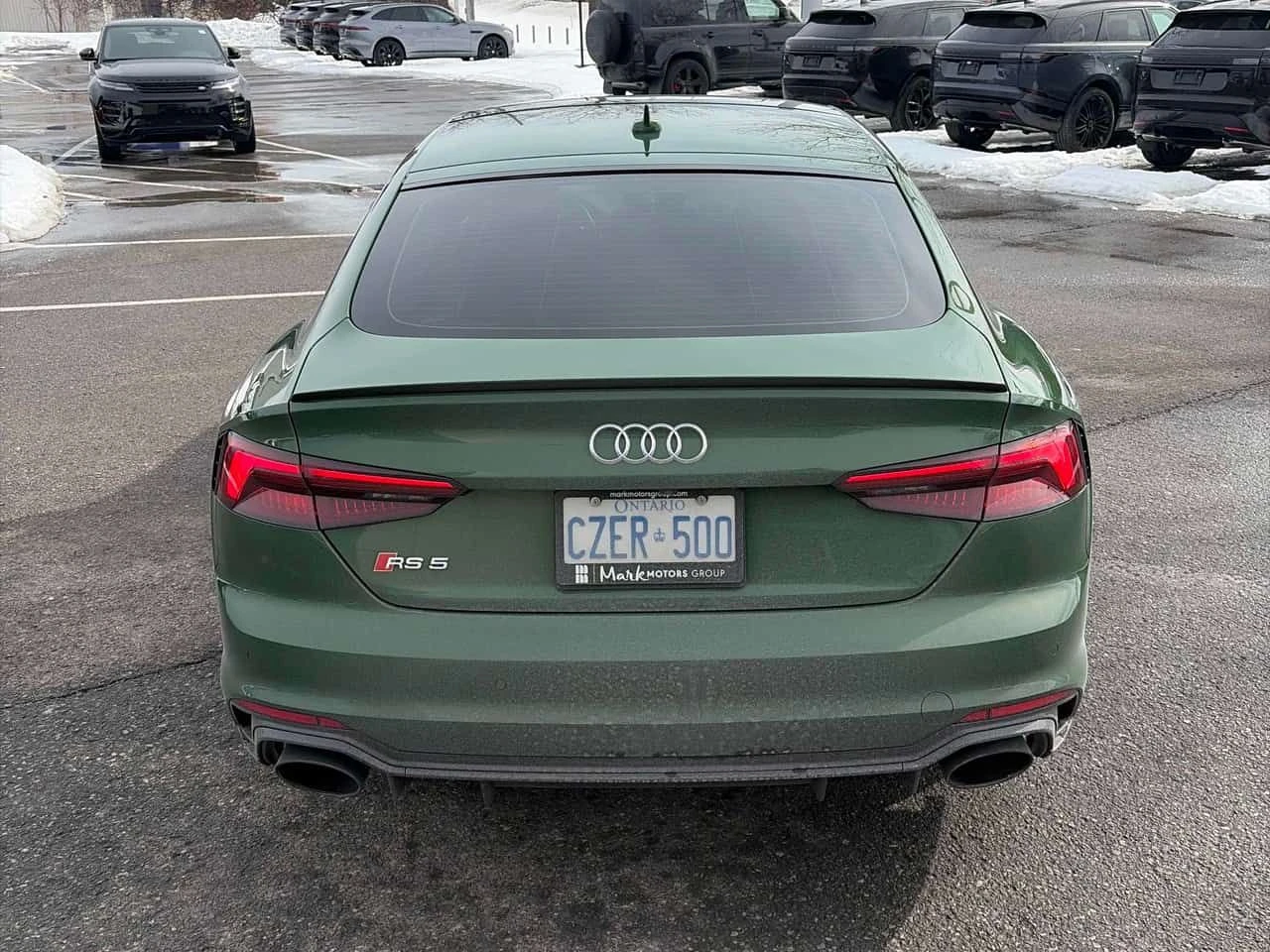 Audi Rs5 2.9 TFSI/SONOMA GREEN/360/PANO/ГУМИ+ ДЖАНТИ  - изображение 5