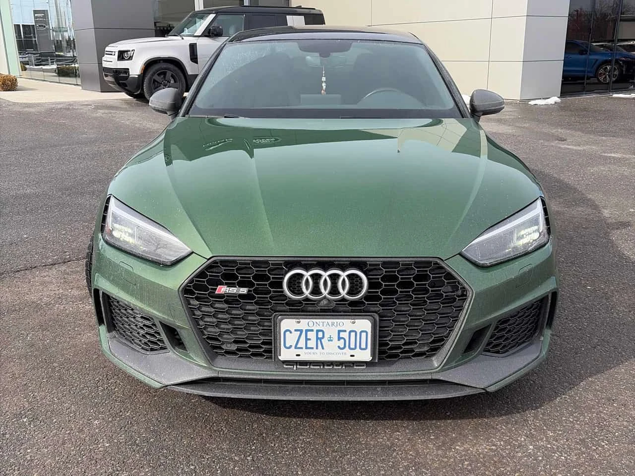 Audi Rs5 2.9 TFSI/SONOMA GREEN/360/PANO/ГУМИ+ ДЖАНТИ  - изображение 2
