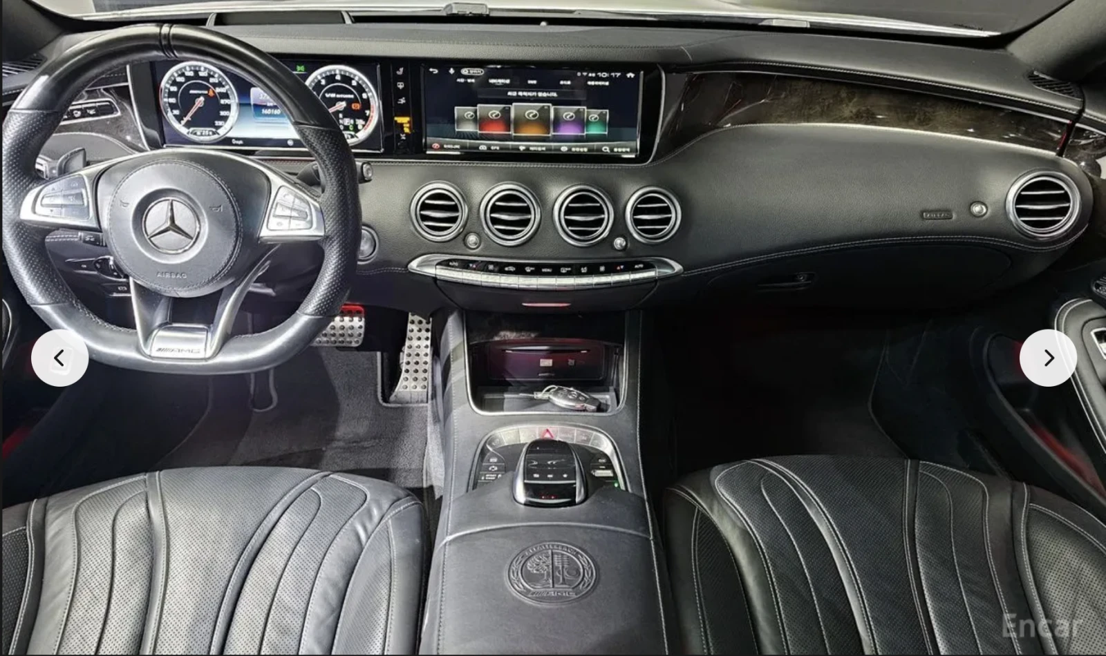 Mercedes-Benz SL 63 AMG 4MATIC* COUPE* BURMESTER* ДИСТРОНИК* ОБДУХВАНЕ* МА, снимка 8 - Автомобили и джипове - 53986929