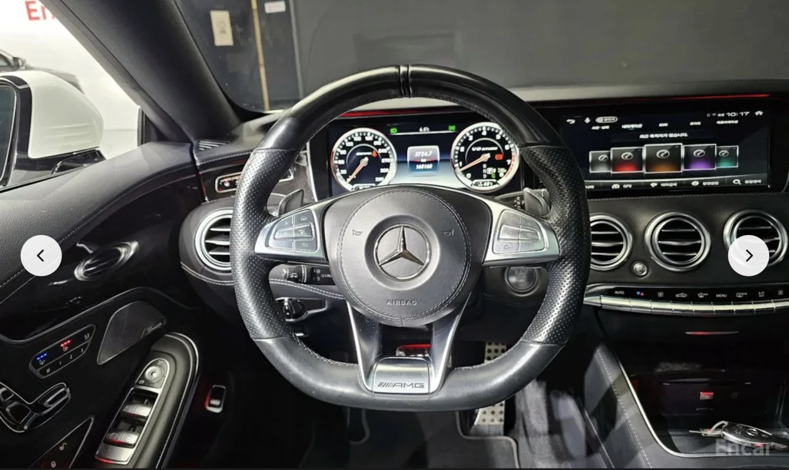 Mercedes-Benz SL 63 AMG 4MATIC* COUPE* BURMESTER* ДИСТРОНИК* ОБДУХВАНЕ* МА, снимка 10 - Автомобили и джипове - 53986929