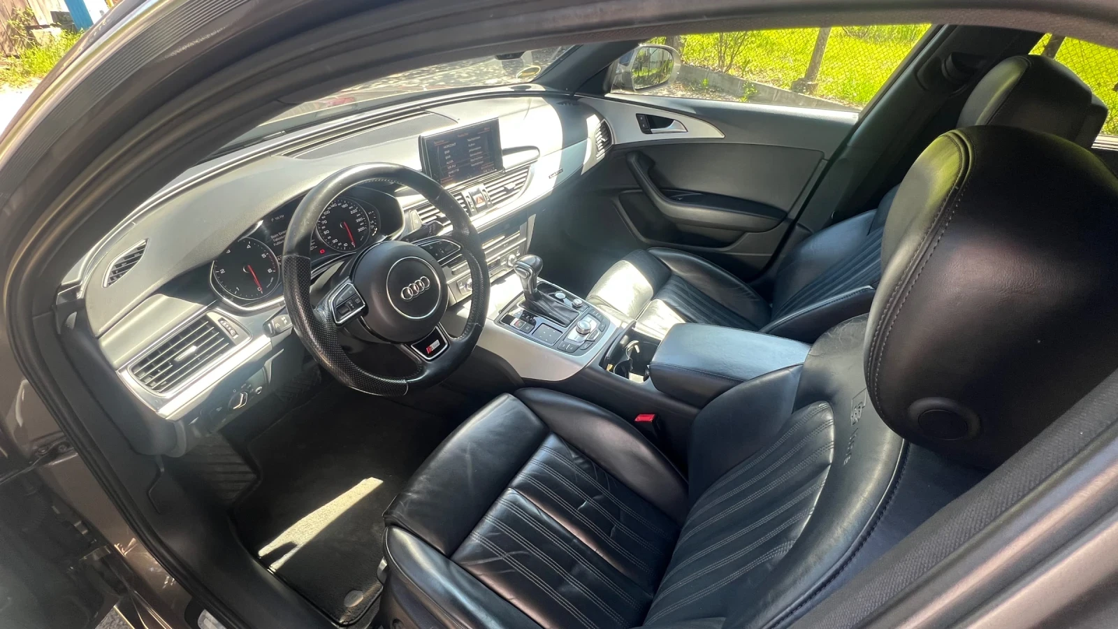 Audi A6 Avant, 2x S-Line, кожа, радар, 245hp, 3.0 tdi, , снимка 10 - Автомобили и джипове - 54311846