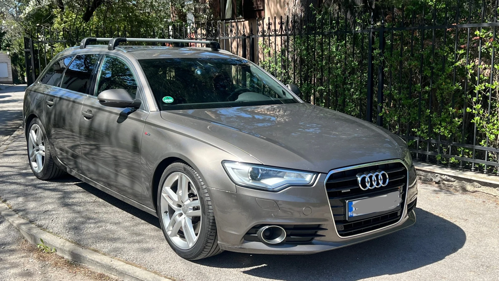 Audi A6 Avant, 2x S-Line, кожа, радар, 245hp, 3.0 tdi, , снимка 6 - Автомобили и джипове - 54311846