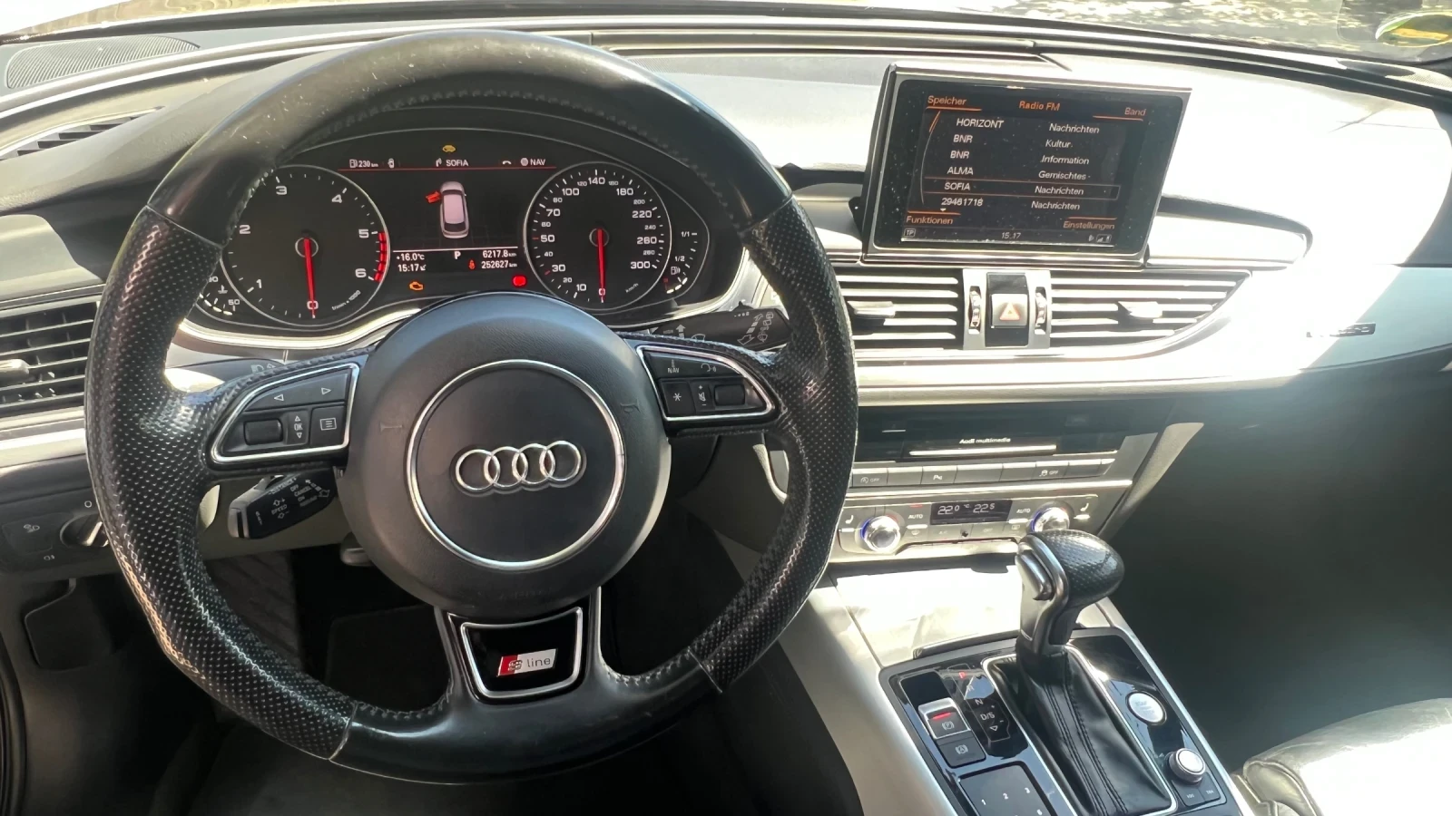 Audi A6 Avant, 2x S-Line, кожа, радар, 245hp, 3.0 tdi, , снимка 7 - Автомобили и джипове - 54311846