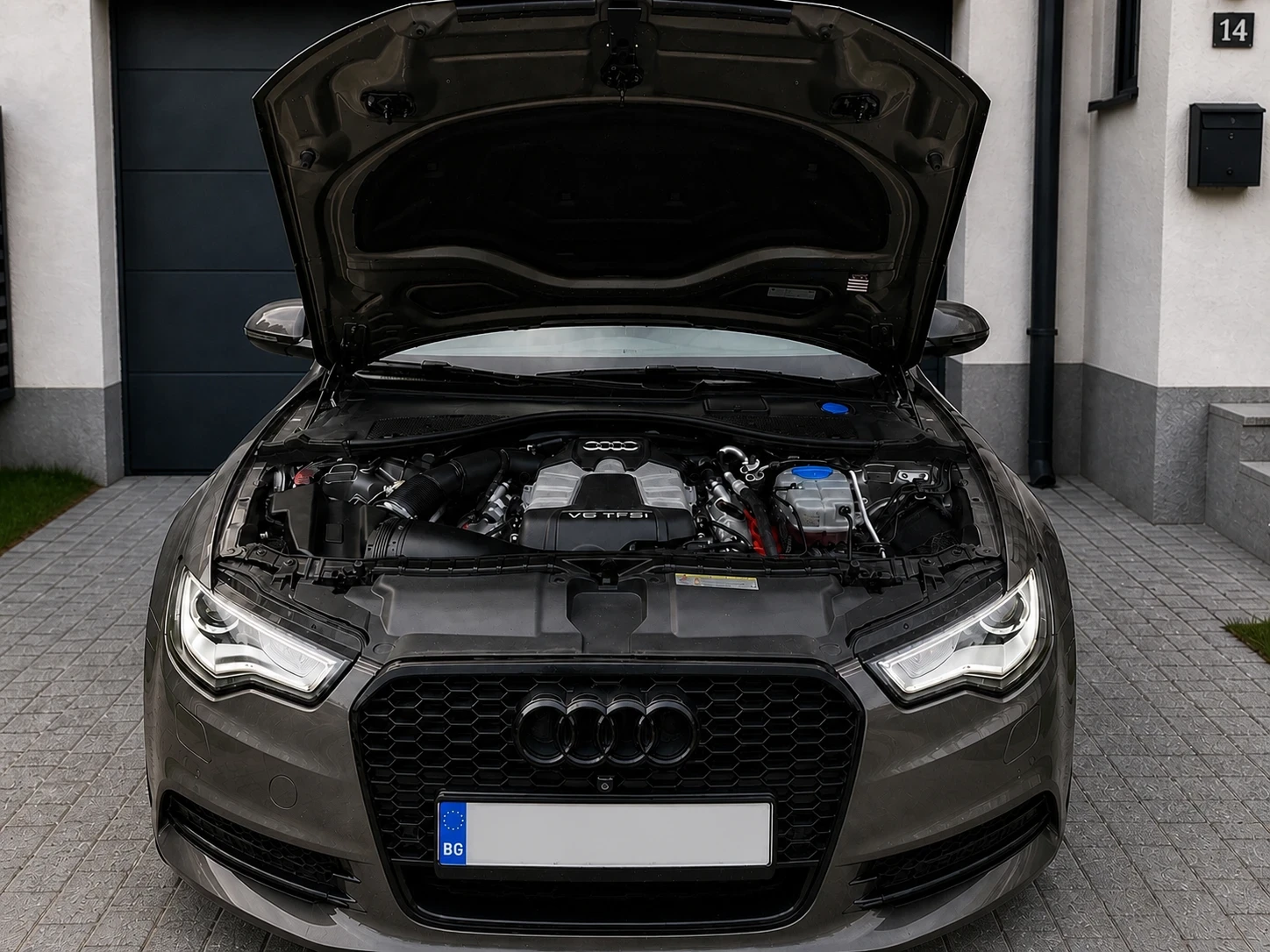 Audi A6 3.0 TFSI Quattro Европейска сменени вериги , снимка 6 - Автомобили и джипове - 54437798