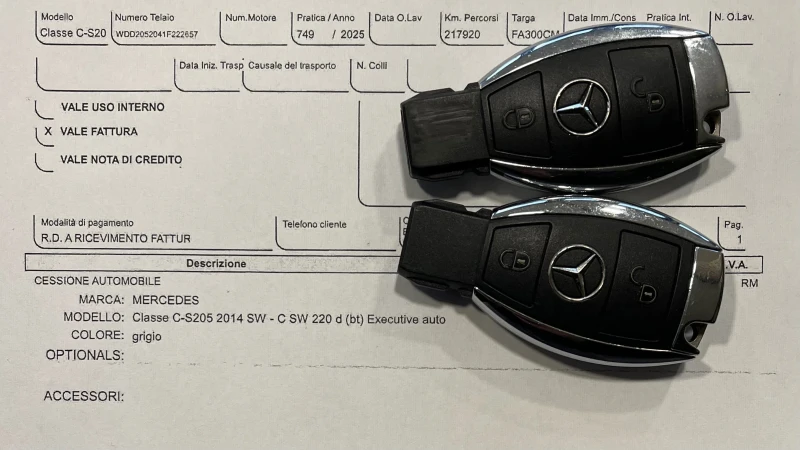 Mercedes-Benz C 220 D EXECUTIVE AUTO, снимка 17 - Автомобили и джипове - 45627904