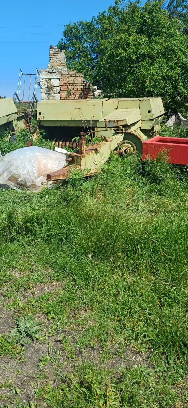 Балировачка Fortshritt К454Б, снимка 3 - Селскостопанска техника - 54659473