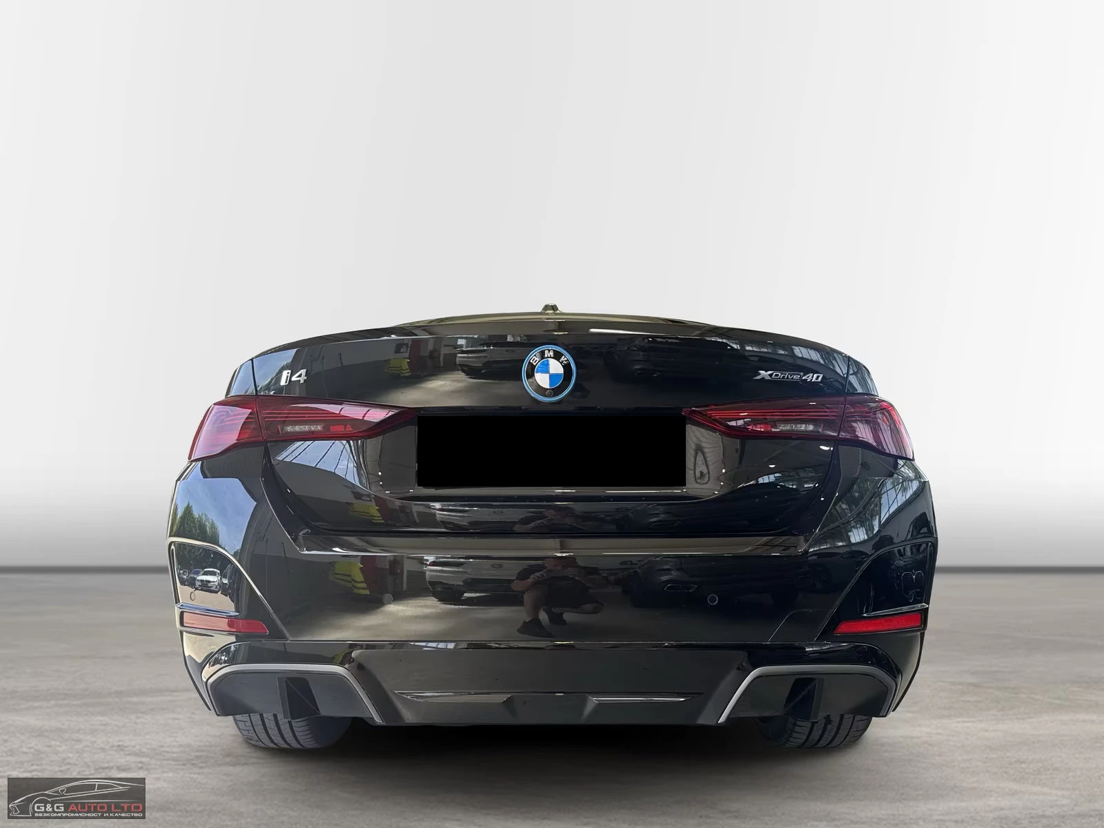 BMW i4 40/xDRIVE/401HP/SPORT/HI-FI/HUD/ACC/360/BLACK/534z, снимка 6 - Автомобили и джипове - 55144405