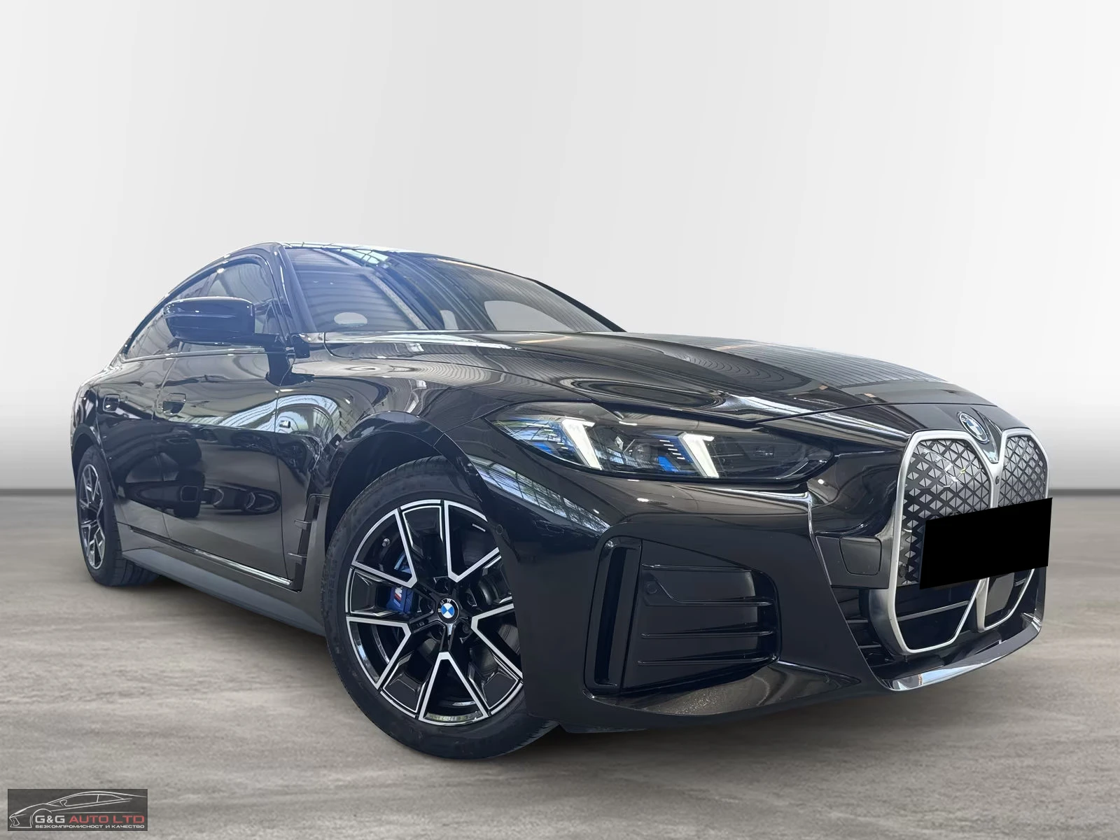 BMW i4 40/xDRIVE/401HP/SPORT/HI-FI/HUD/ACC/360/BLACK/534z, снимка 4 - Автомобили и джипове - 55144405