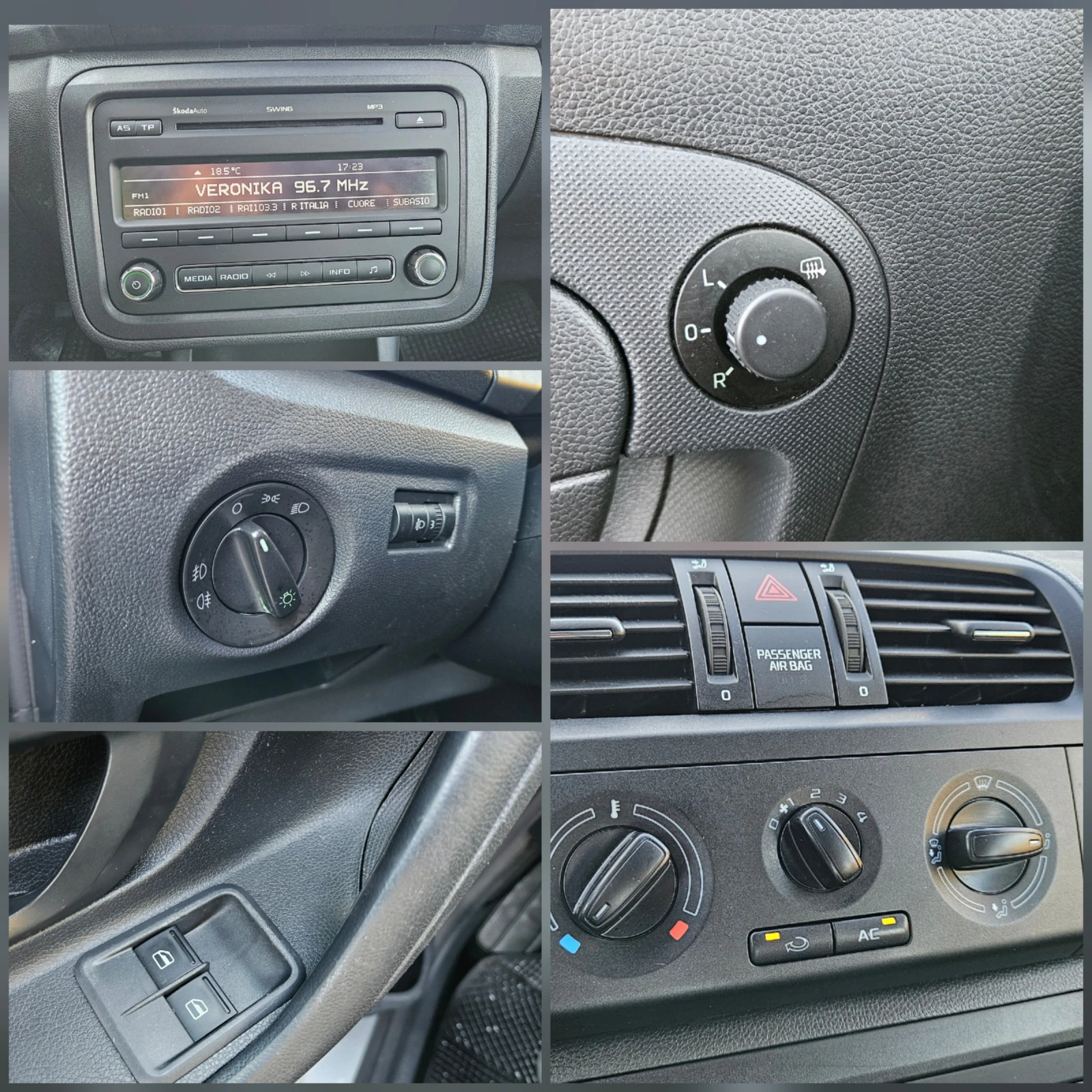 Skoda Fabia 1.2 FACELIFT/KLIMATIK/EURO-5B, снимка 15 - Автомобили и джипове - 56303193