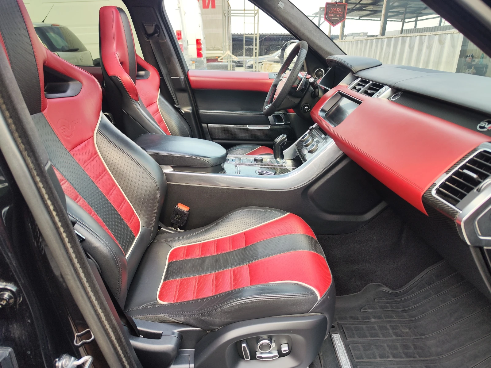 Land Rover Range Rover Sport SVR* MERIDIAN* CARBON* CAMERA* ALCANTAR* LIZING | Mobile.bg   11