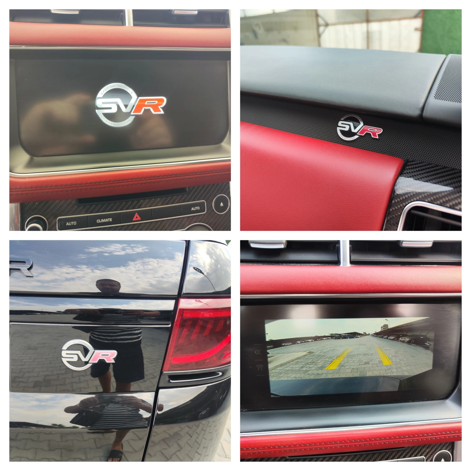 Land Rover Range Rover Sport SVR* MERIDIAN* CARBON* CAMERA* ALCANTAR* LIZING | Mobile.bg   13