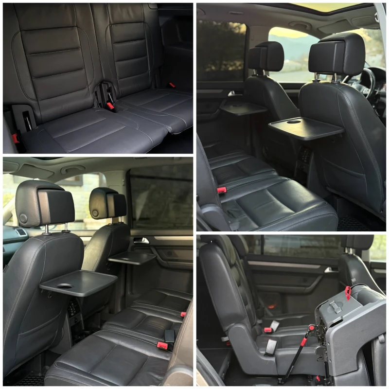 VW Touran 2.0TDI Панорама* Камера* Теглич* 7 Местен, снимка 5 - Автомобили и джипове - 52716032