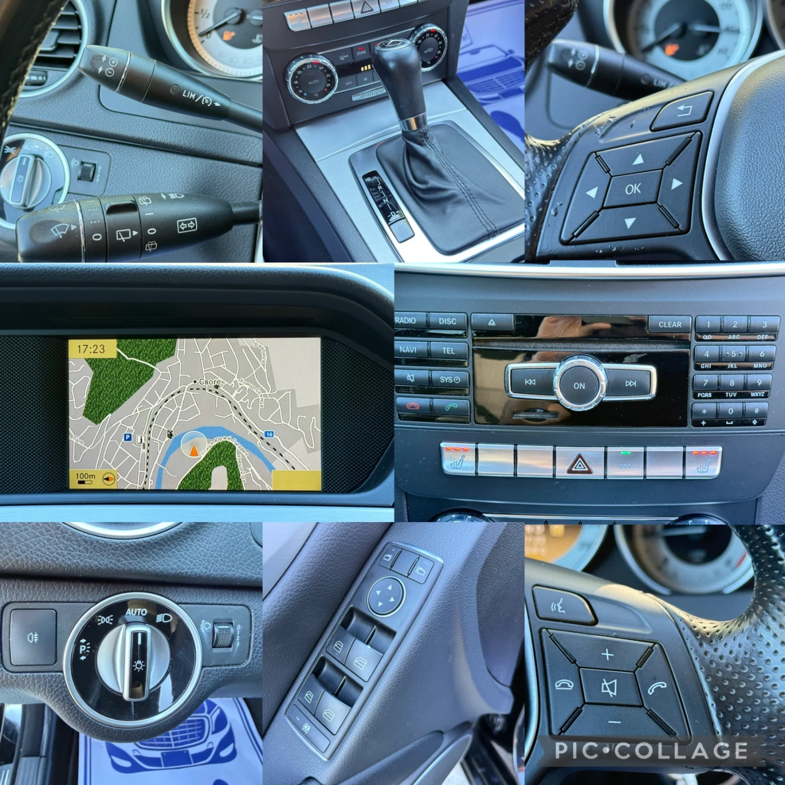 Mercedes-Benz C 220 CDI Klimatronik/Avtomatik/Navigacia, снимка 17 - Автомобили и джипове - 54557274