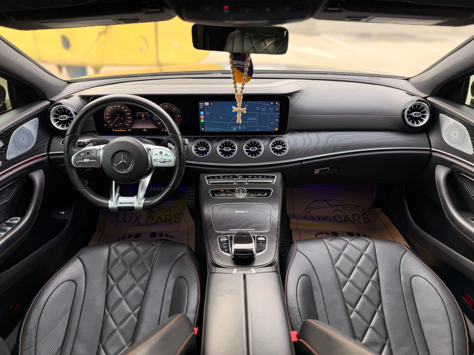 Mercedes-Benz CLS 400 -Edition1-AMG-Keyless-Distronic-Burmester-4matic-, снимка 7 - Автомобили и джипове - 55226098