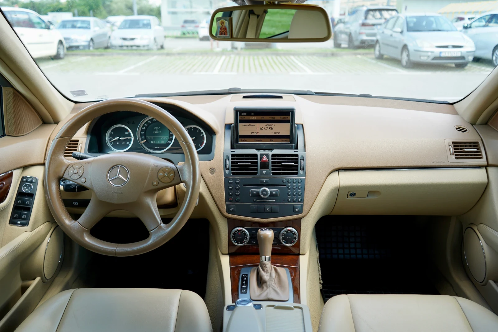 Mercedes-Benz C 280 3.0 V6* LPG* РЕГИСТРИРАНА* ОБСЛУЖЕНА* 7G TRONIC* , снимка 10 - Автомобили и джипове - 55233270