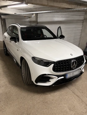 Mercedes-Benz GLC 43 AMG PPF/Opalite White/HEAD UP/360, снимка 13
