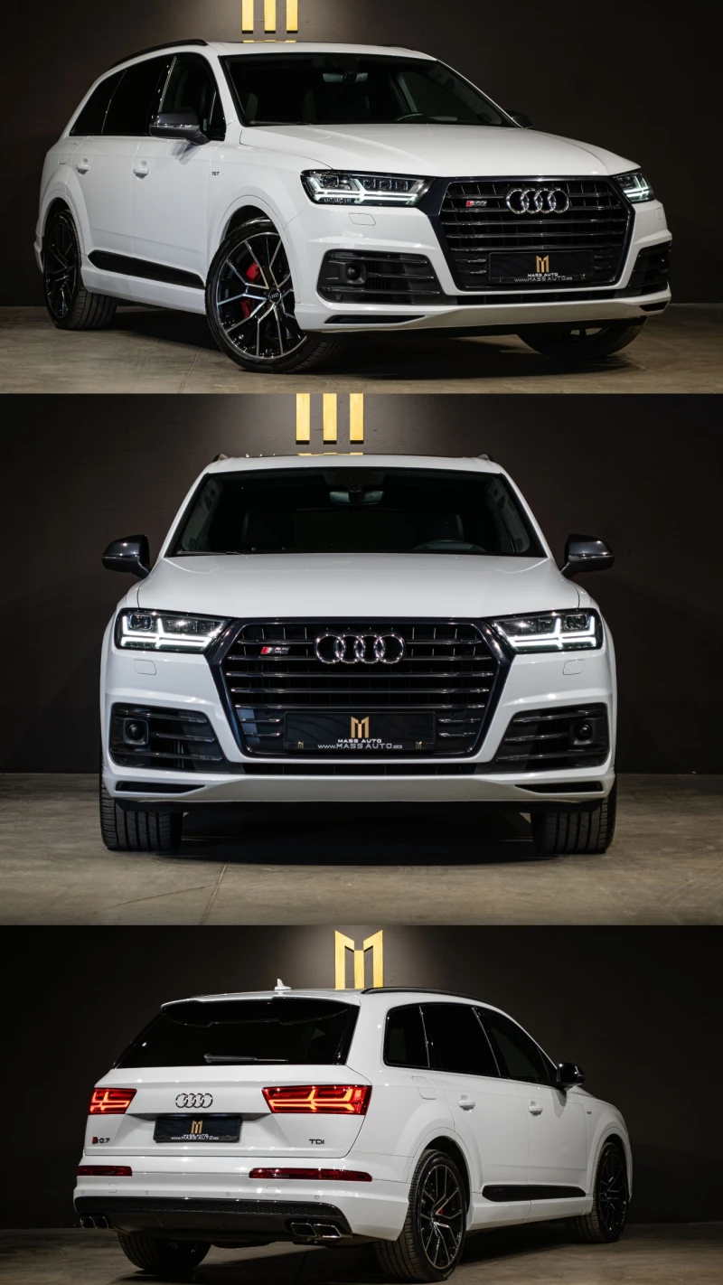 Audi SQ7 4.0 V8 TDI/HD Matrix/B&O/Alcantara/Ambient, снимка 2 - Автомобили и джипове - 50365416