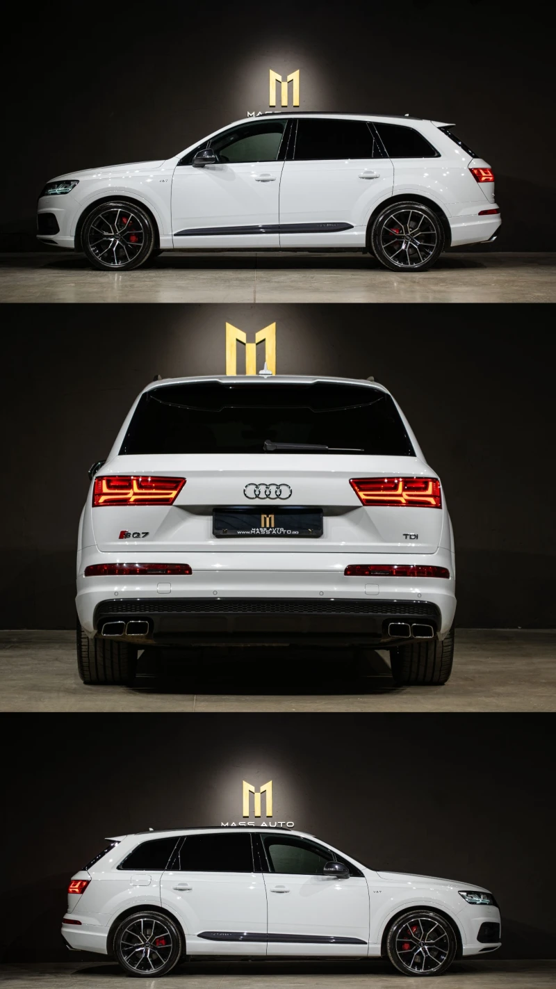 Audi SQ7 4.0 V8 TDI/HD Matrix/B&O/Alcantara/Ambient, снимка 4 - Автомобили и джипове - 50365416