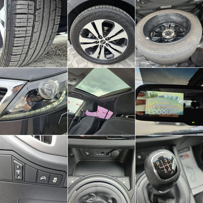 Kia Sportage 1.7CRDI-116кс= 6ck= ПАНОРАМА= КАМЕРА= ПОДГРЕВ, снимка 17 - Автомобили и джипове - 50547118
