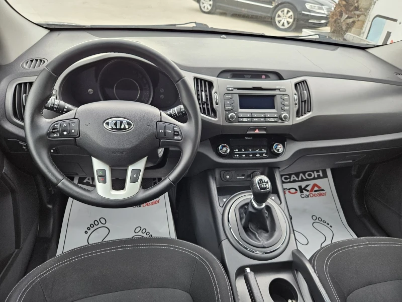 Kia Sportage 1.7CRDI-116кс= 6ck= ПАНОРАМА= КАМЕРА= ПОДГРЕВ, снимка 11 - Автомобили и джипове - 50547118