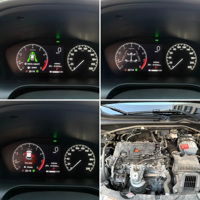 Honda Hr-v 2.0i* 13000km* Distronik* 4x4* Keyless* SportLine, снимка 17 - Автомобили и джипове - 50596792