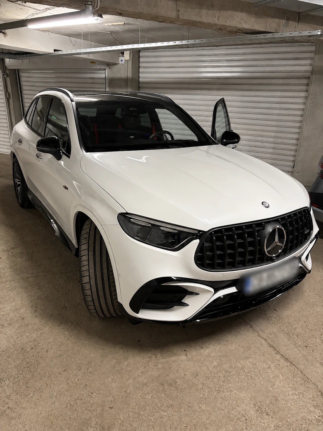 Mercedes-Benz GLC 43 AMG PPF/Opalite White/HEAD UP/360, снимка 13 - Автомобили и джипове - 55596831