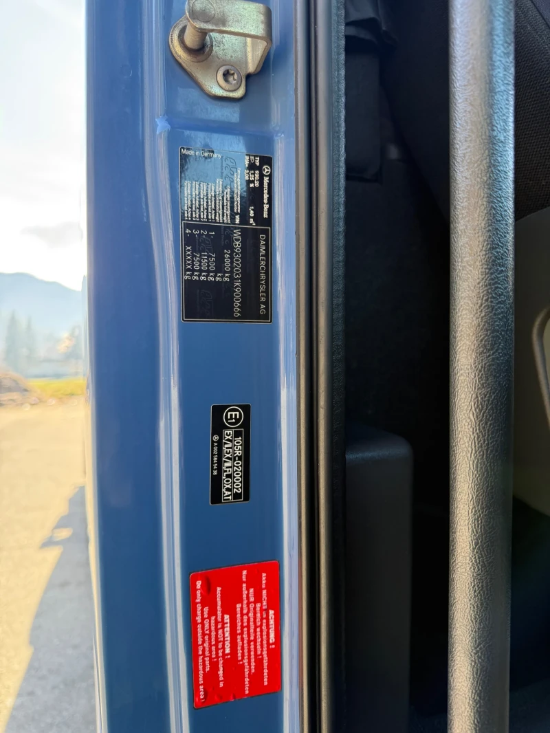 Mercedes-Benz Actros ADR, BDF шаси, снимка 16 - Камиони - 52857641