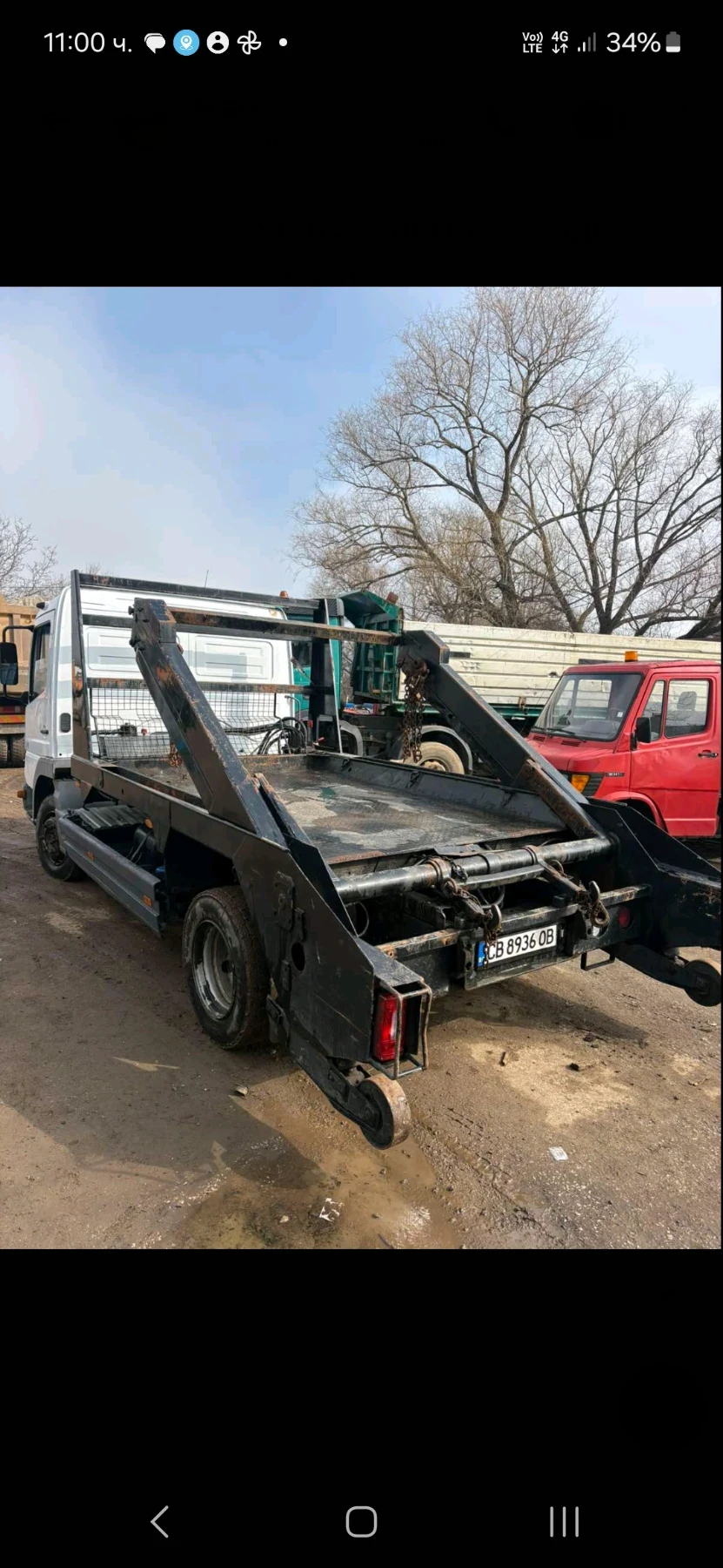 Mercedes-Benz Atego Мултилифт, снимка 3 - Камиони - 53733092