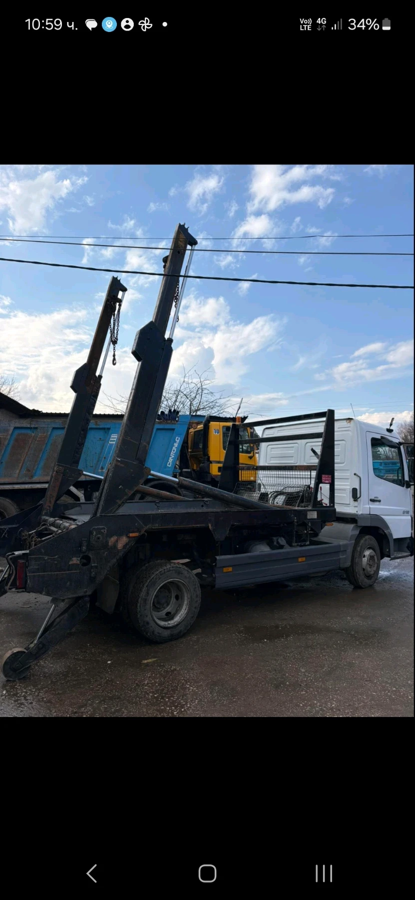 Mercedes-Benz Atego Мултилифт, снимка 5 - Камиони - 53733092