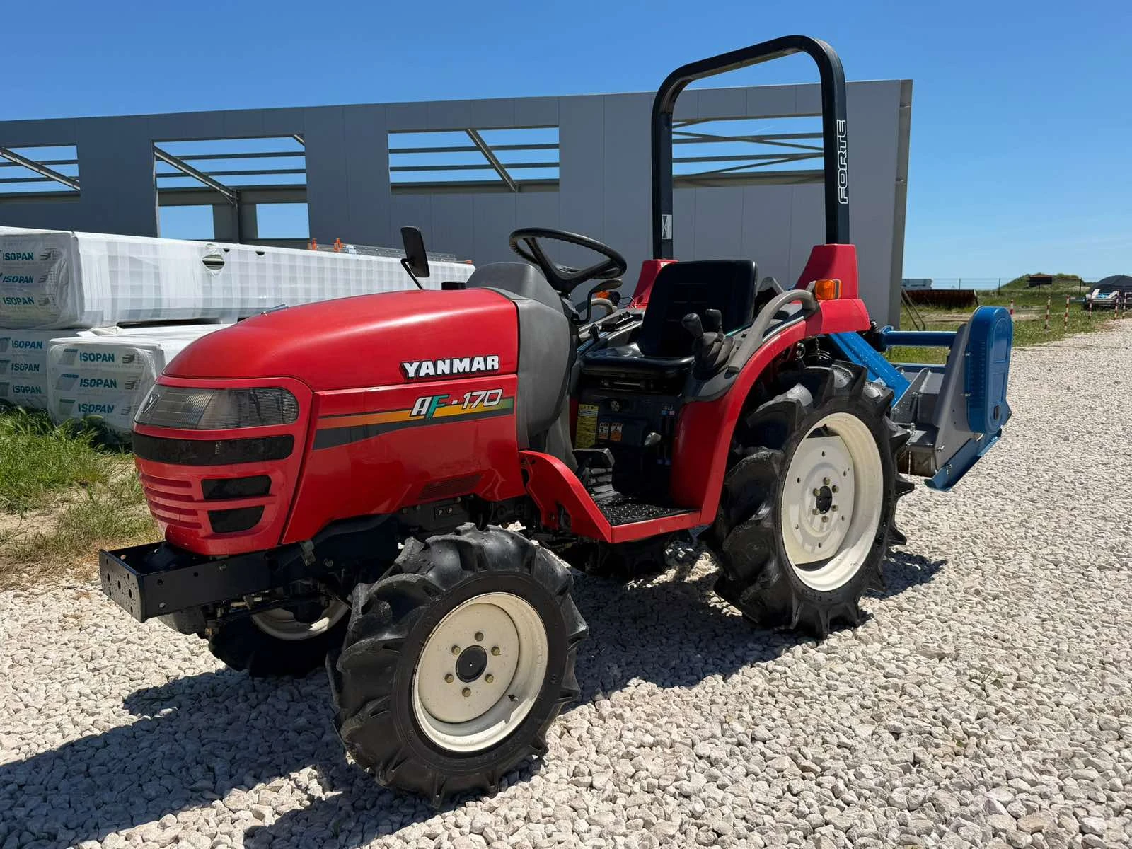 Трактор Yanmar AF170, снимка 3 - Селскостопанска техника - 54683267
